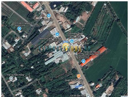 Bán nhà xưởng mặt tiền quốc lộ 53, diện tích 879m², giá 4.5 tỷ tại Xã Long An, Huyện Long Hồ.