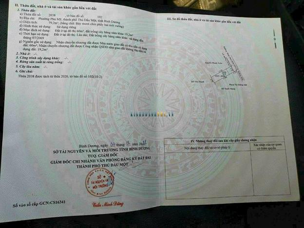 Chủ cần bán lô đất tại Phú Mỹ.