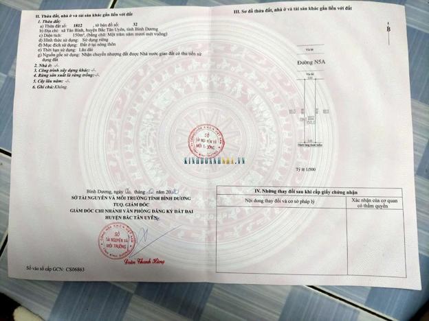 Cần bán lô đất trong khu dân cư liền kề khu công nghiệp VS 2.