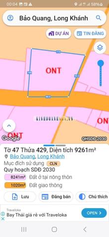 Nhà và đất thổ cư 2 mặt tiền, nằm trên đường Ruộng Tre, xã Bảo Quang, TP Long Khánh.