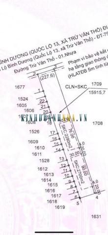 Chủ cần bán gấp 1ha đất, có 6 sổ đỏ riêng lẻ, diện tích 5000m2. Đất đã đóng tiền sử dụng 50 năm, mặt tiền 46m trên đường nhựa,