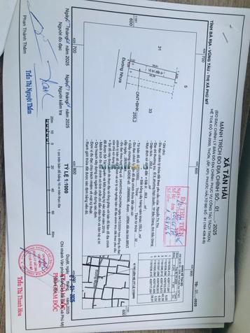 Bán 3 lô liền kề có sổ riêng, mặt tiền đường nhựa Quốc lộ 56, xã Tân Hải: 6 x 42.