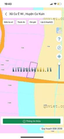 Bán đất thổ cư 324m² giá 268 triệu tại Xã Cư Ê Wi, Huyện Cư Kuin.