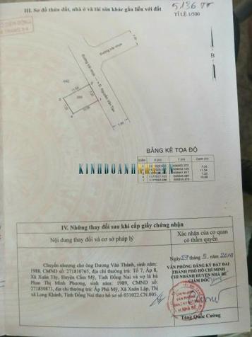 Bán đất đường Nguyễn Văn Tạo, diện tích 81.6m², giá 3.3 tỷ, tại Xã Long Thới, Huyện Nhà Bè.